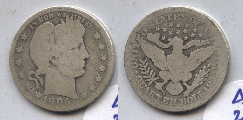 1905 Barber Quarter AG-3 #g