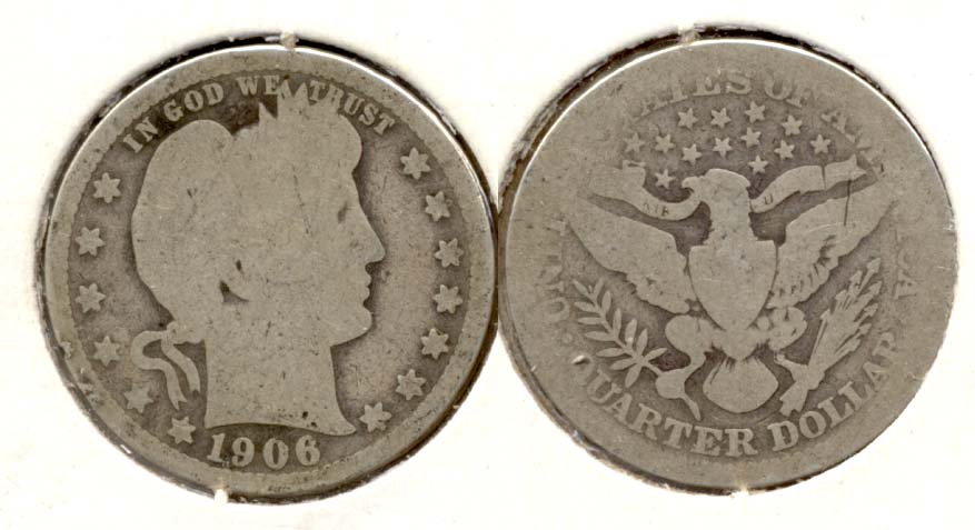 1906 Barber Quarter AG-3 a