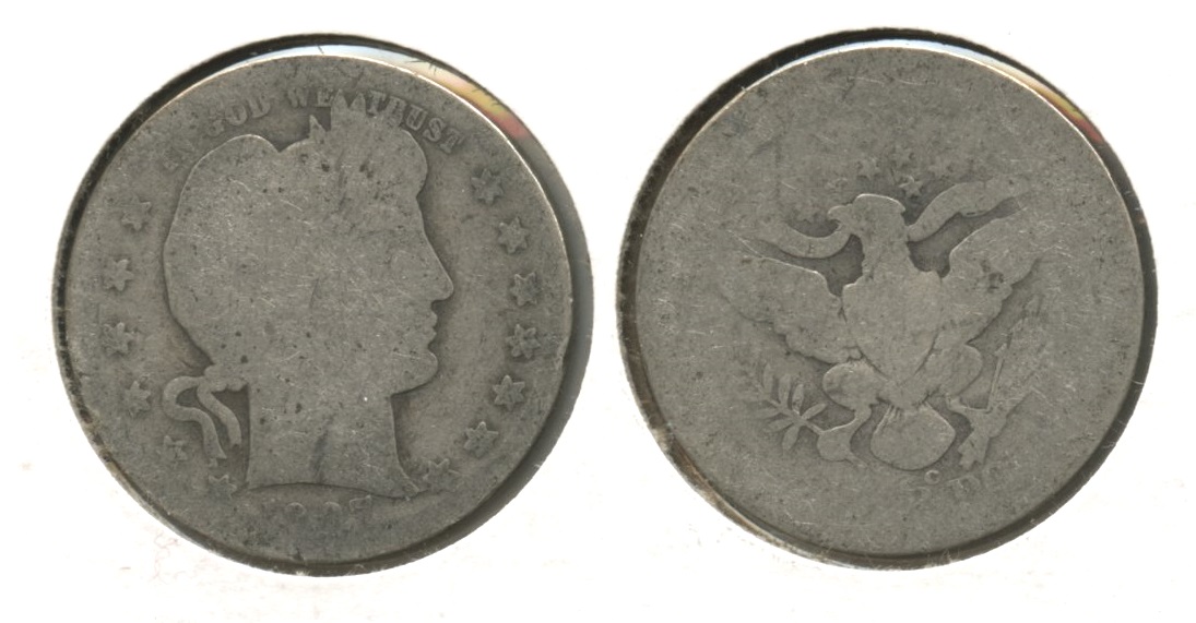 1907-O Barber Quarter Fair-2 #b