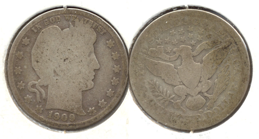 1909-D Barber Quarter AG-3 l