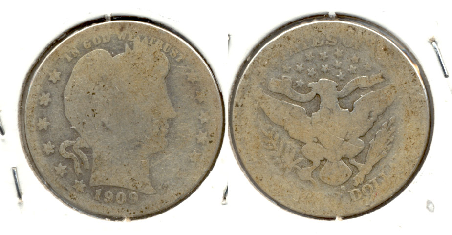 1909-S Barber Quarter AG-3
