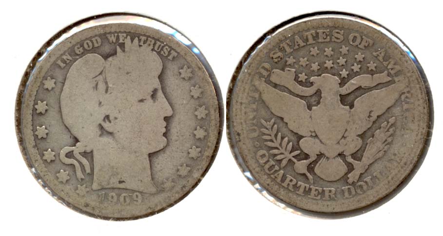 1909 Barber Quarter AG-3