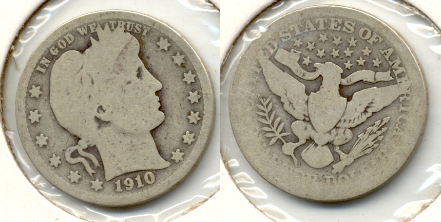 1910 Barber Quarter AG-3 c
