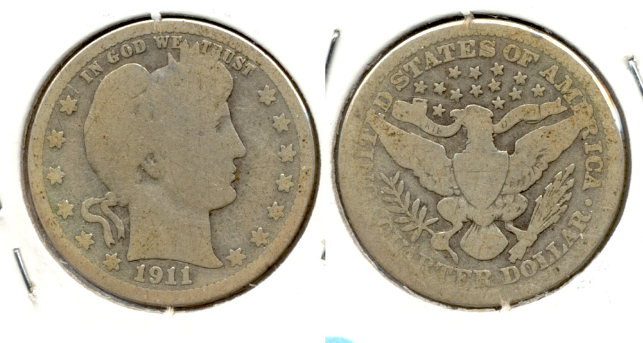1911 Barber Quarter AG-3