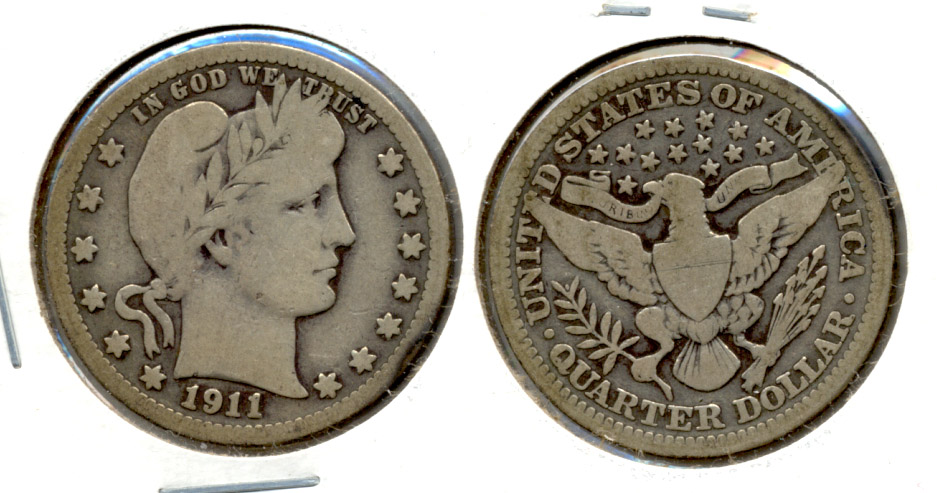 1911 Barber Quarter VG-8