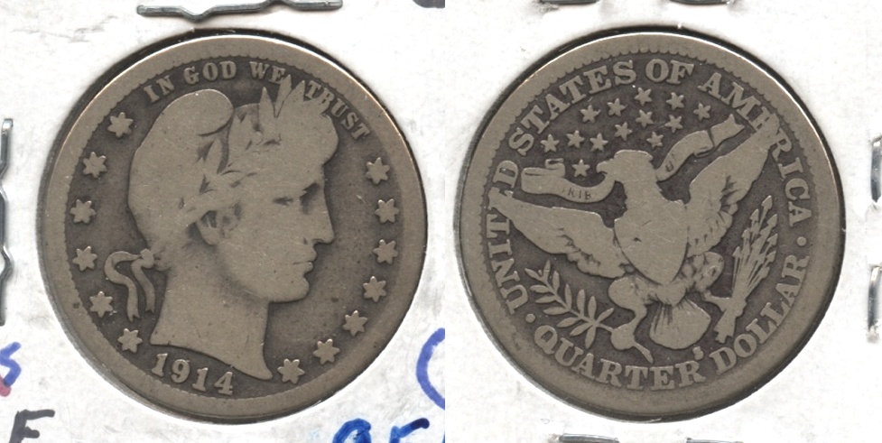 1914-S Barber Quarter G-4