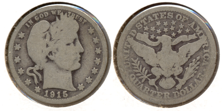 1915 Barber Quarter AG-3 a