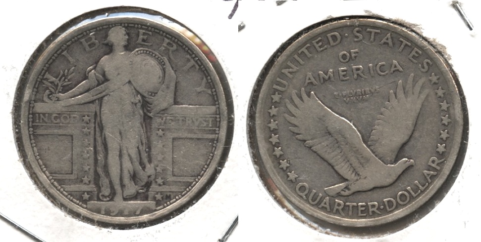 1917 Type 1 Standing Liberty Quarter VG-8 #b