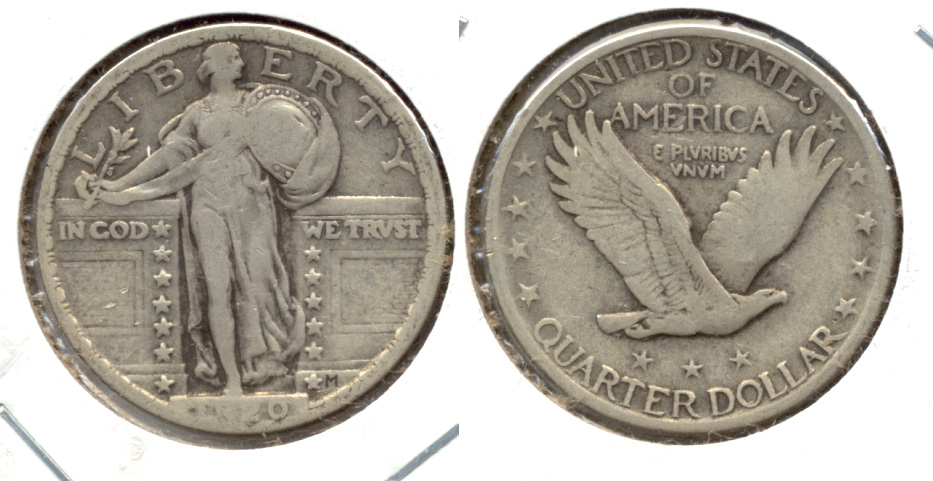 1920 Standing Liberty Quarter Fine-12 c