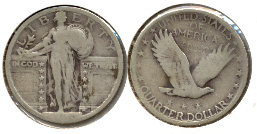 1920 Standing Liberty Quarter Good-4