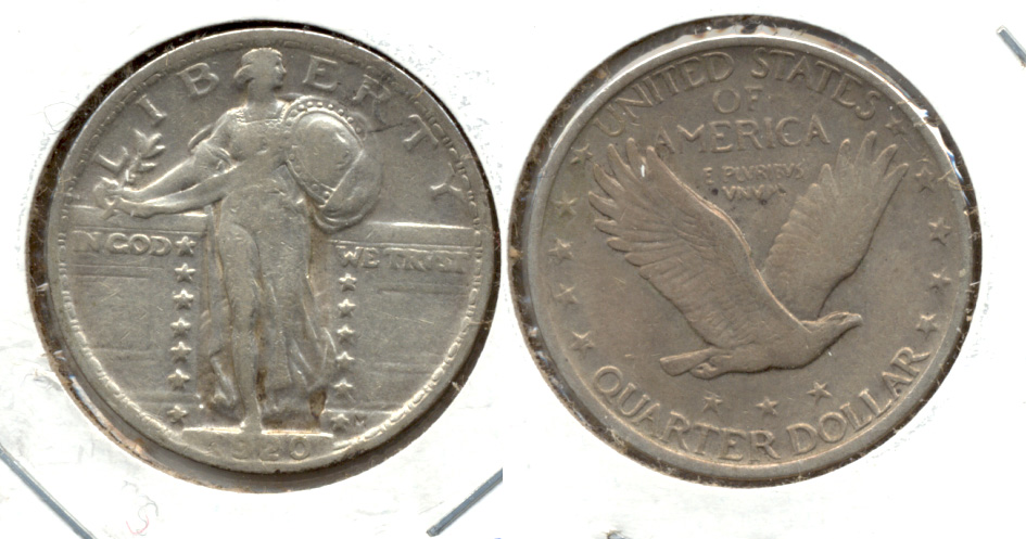 1920 Standing Liberty Quarter VF-20 c