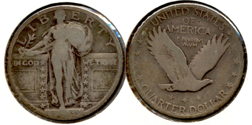 1923 Standing Liberty Quarter Good-4