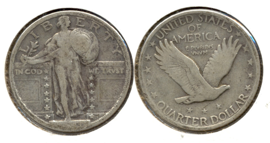 1923 Standing Liberty Quarter Good-4 c