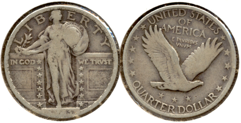 1923 Standing Liberty Quarter VG-8