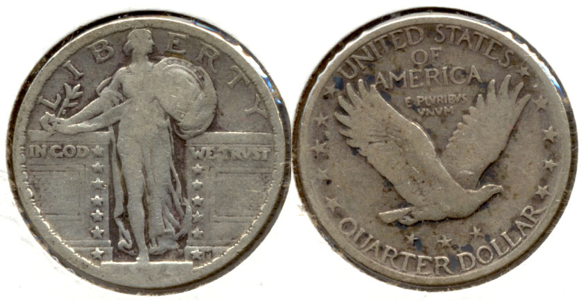 1924 Standing Liberty Quarter Good-4