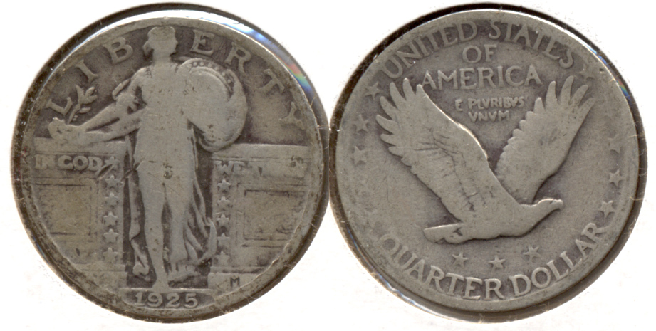 1925 Standing Liberty Quarter Good-4 e