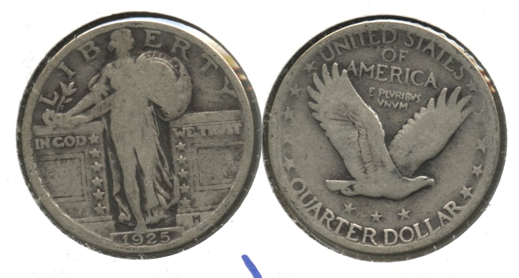 1925 Standing Liberty Quarter Good-4 #f