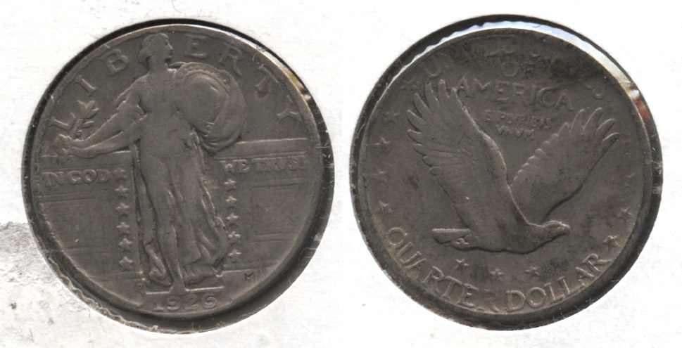 1926-D Standing Liberty Quarter Fine-12