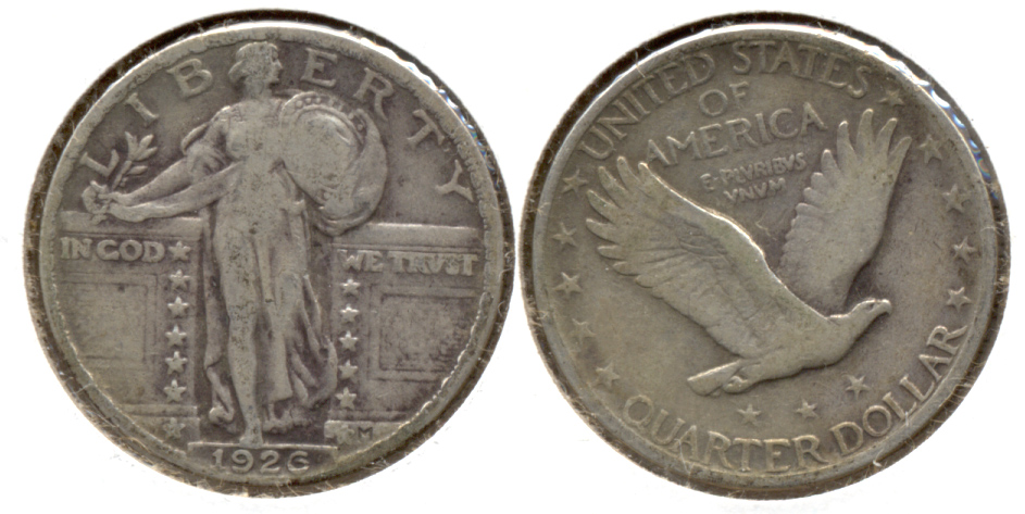 1926 Standing Liberty Quarter Fine-12