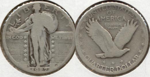1927-D Standing Liberty Quarter Good-4 b