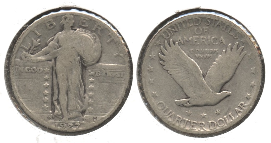 1927-D Standing Liberty Quarter Good-4 #f