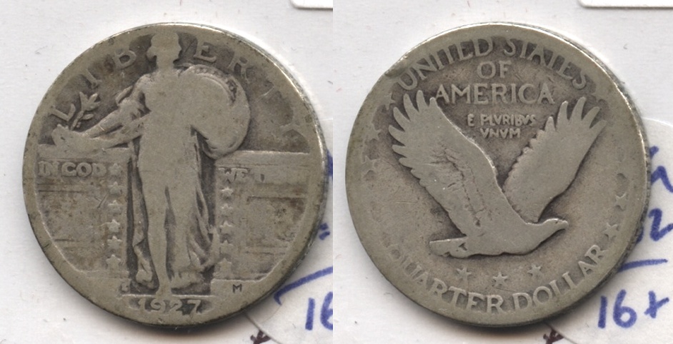 1927-S Standing Liberty Quarter AG-3 #a