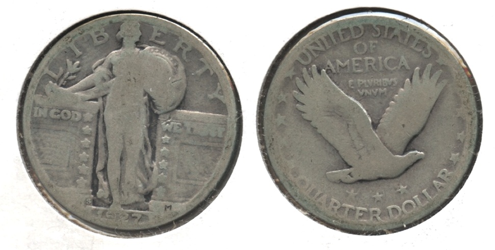 1927-S Standing Liberty Quarter AG-3 #b