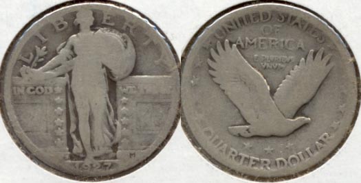 1927-S Standing Liberty Quarter Good-4