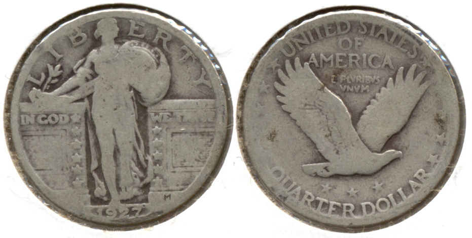 1927 Standing Liberty Quarter Good-4