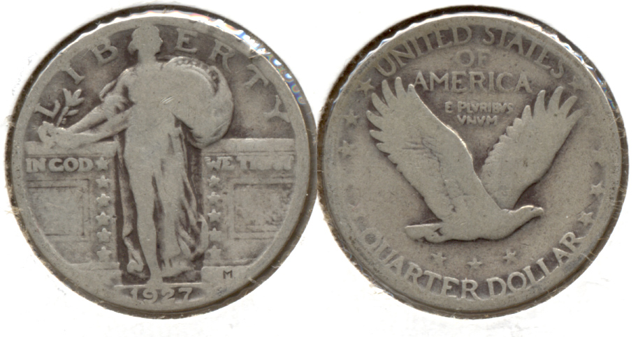 1927 Standing Liberty Quarter Good-4 g