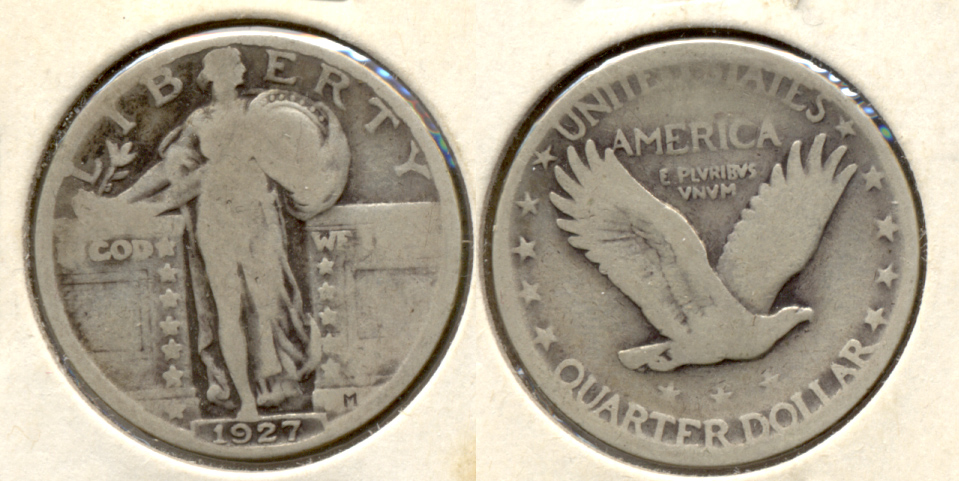 1927 Standing Liberty Quarter Good-4 h