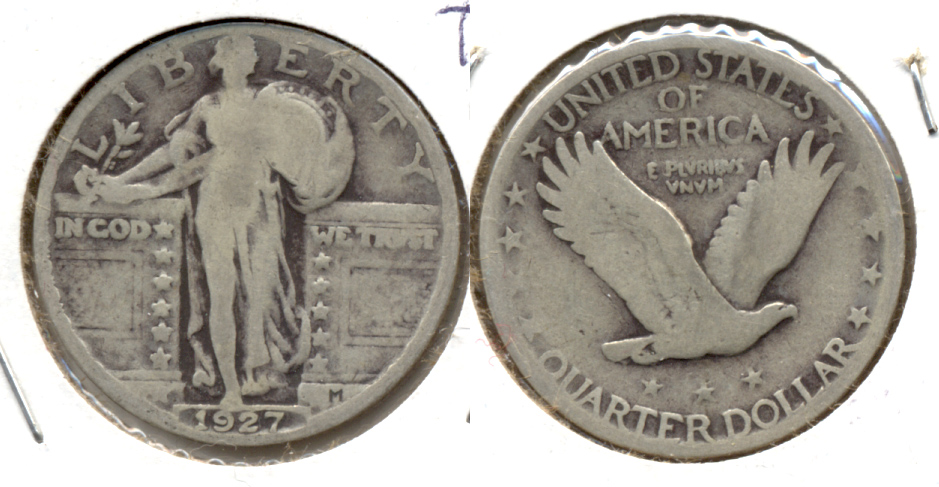 1927 Standing Liberty Quarter Good-4 j