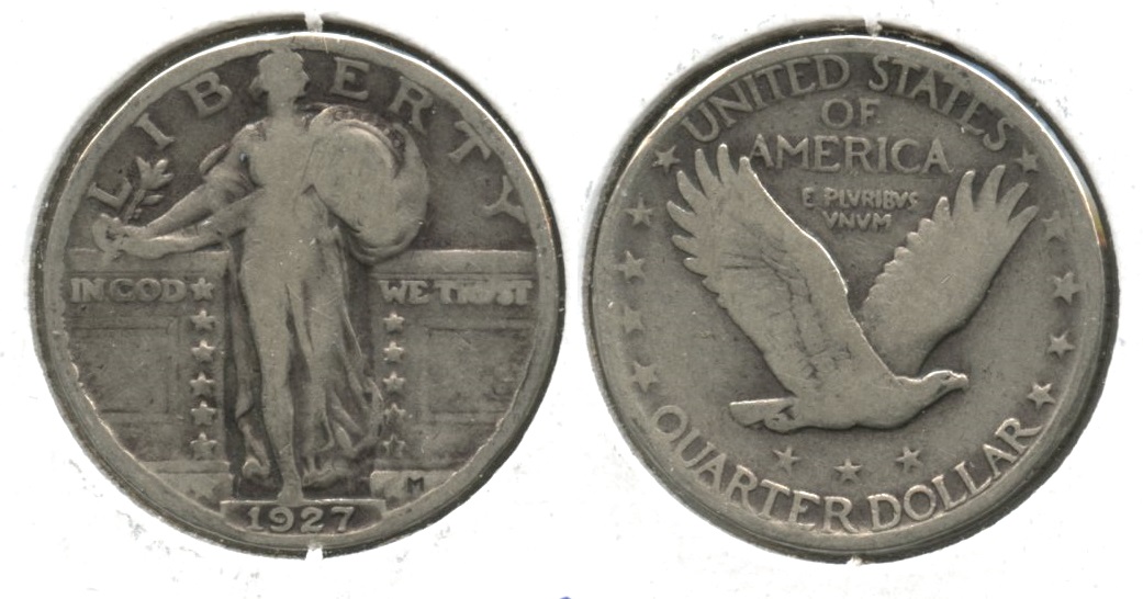 1927 Standing Liberty Quarter VG-8 #aa