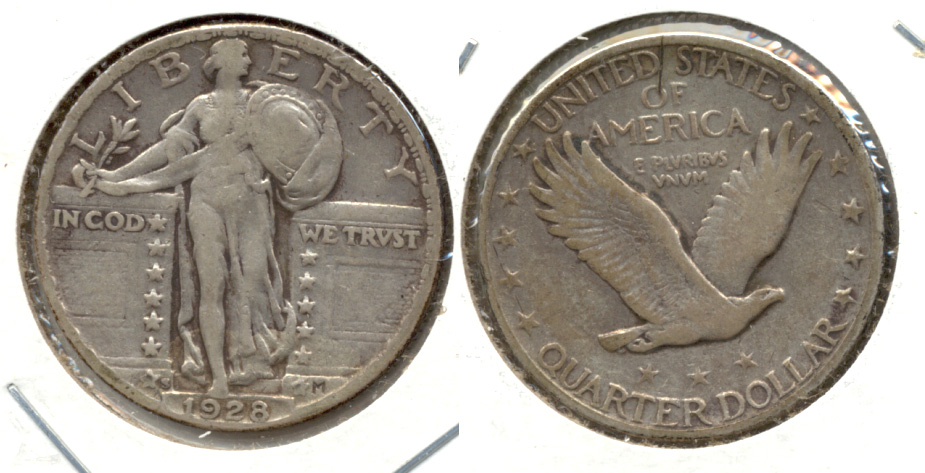 1928-S Standing Liberty Quarter VF-20 c
