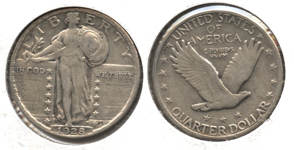 1928 Standing Liberty Quarter EF-45