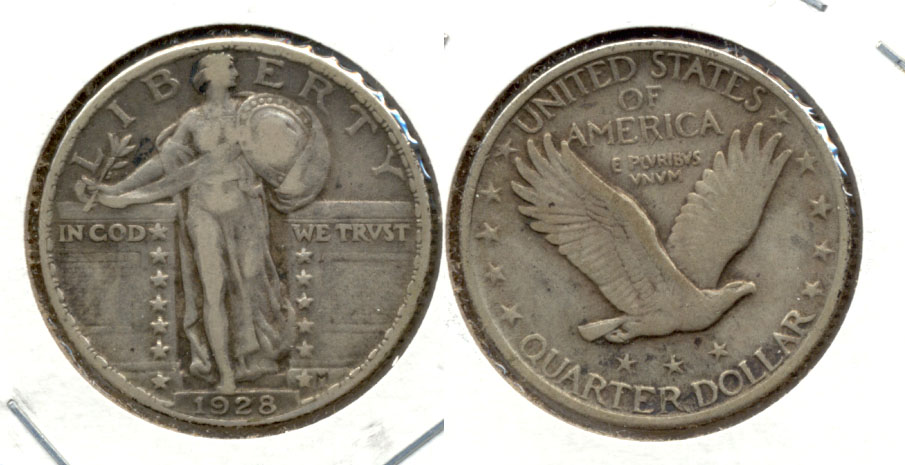 1928 Standing Liberty Quarter VF-20 a