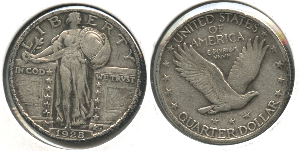 1928 Standing Liberty Quarter VF-30