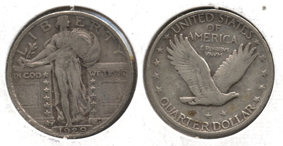 1929-S Standing Liberty Quarter Fine-15