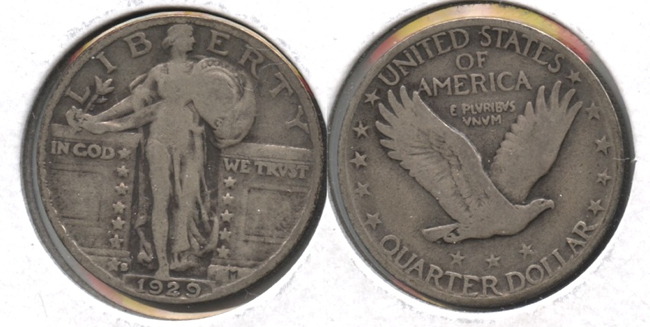 1929-S Standing Liberty Quarter VG-8 #j