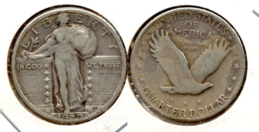 1929 Standing Liberty Quarter VF-20 a