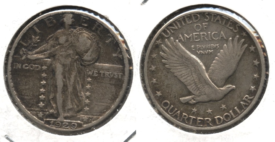 1929 Standing Liberty Quarter VF-20 #f