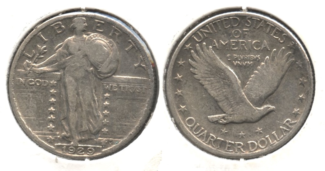 1929 Standing Liberty Quarter VF-20 #g