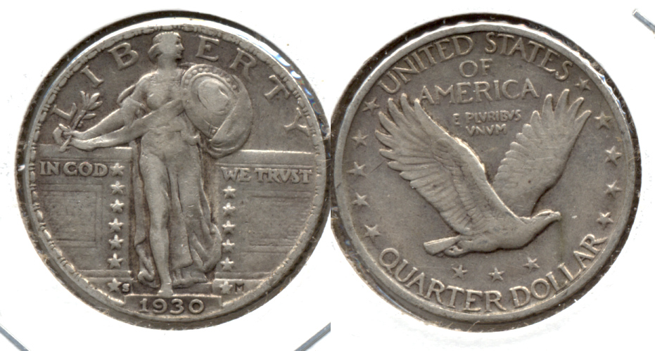 1930-S Standing Liberty Quarter EF-40