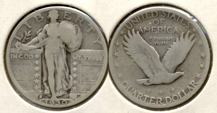 1930-S Standing Liberty Quarter VG-8