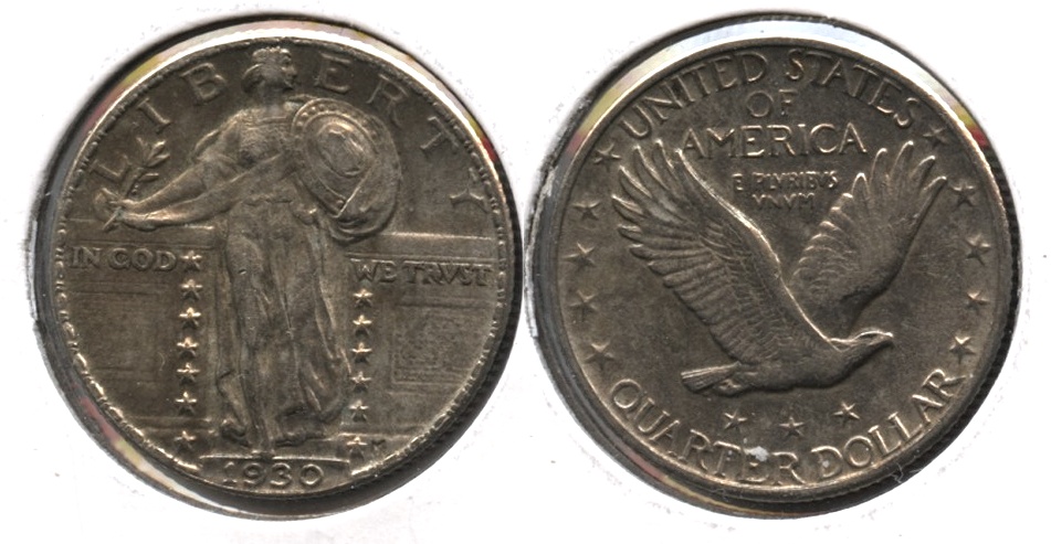 1930 Standing Liberty Quarter EF-45