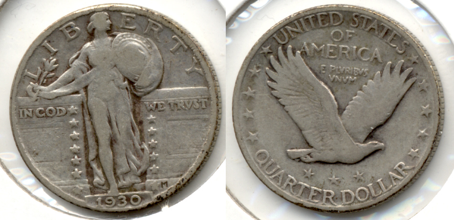 1930 Standing Liberty Quarter Fine-12 r