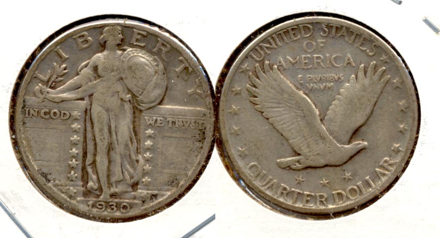 1930 Standing Liberty Quarter VF-20 d