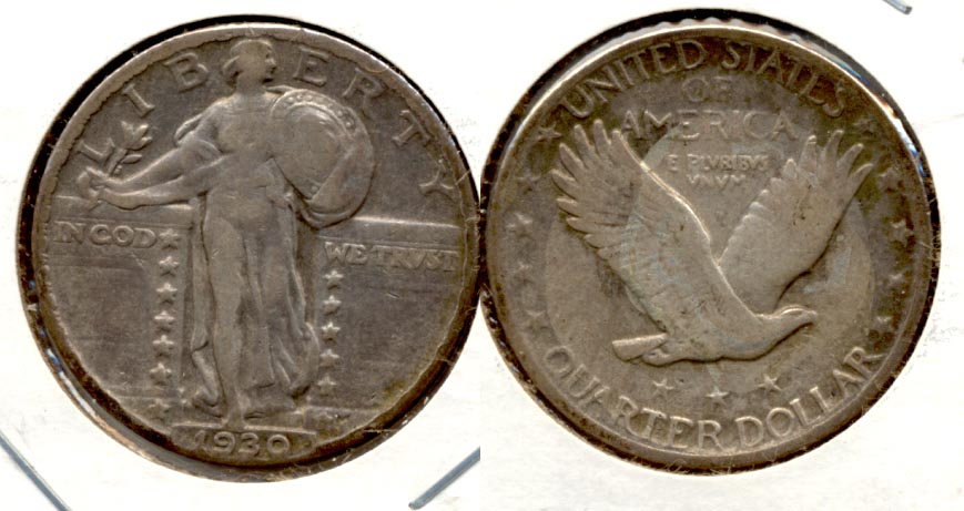 1930 Standing Liberty Quarter VF-20 e