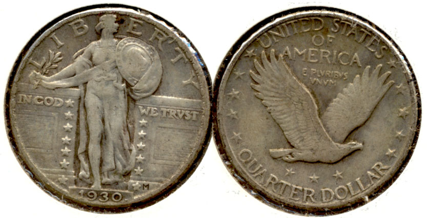 1930 Standing Liberty Quarter VF-30