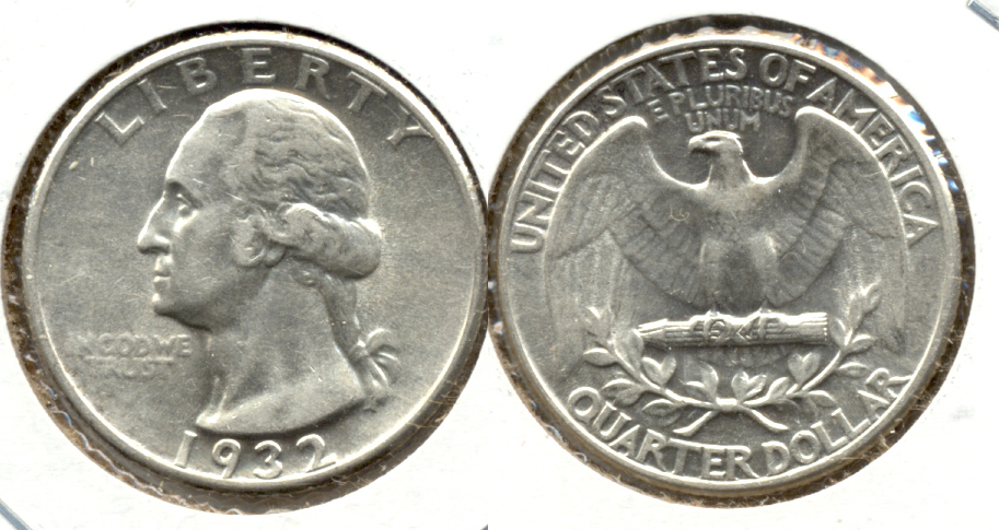 1932 Washington Quarter AU-50 m